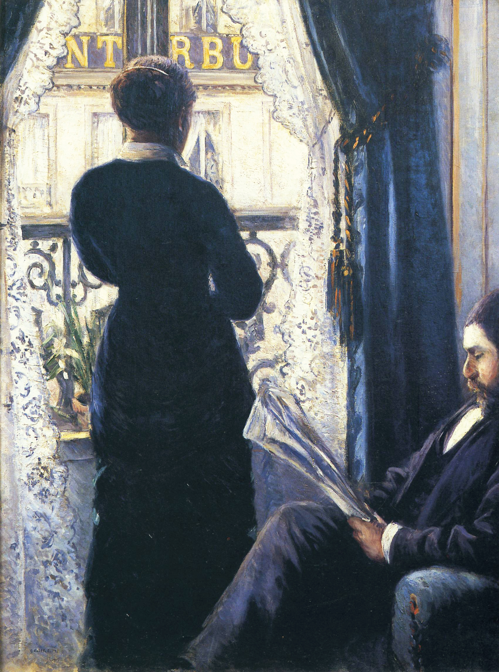 ‘Interior, Woman at the Window’ (1880) by Gustave Caillebotte