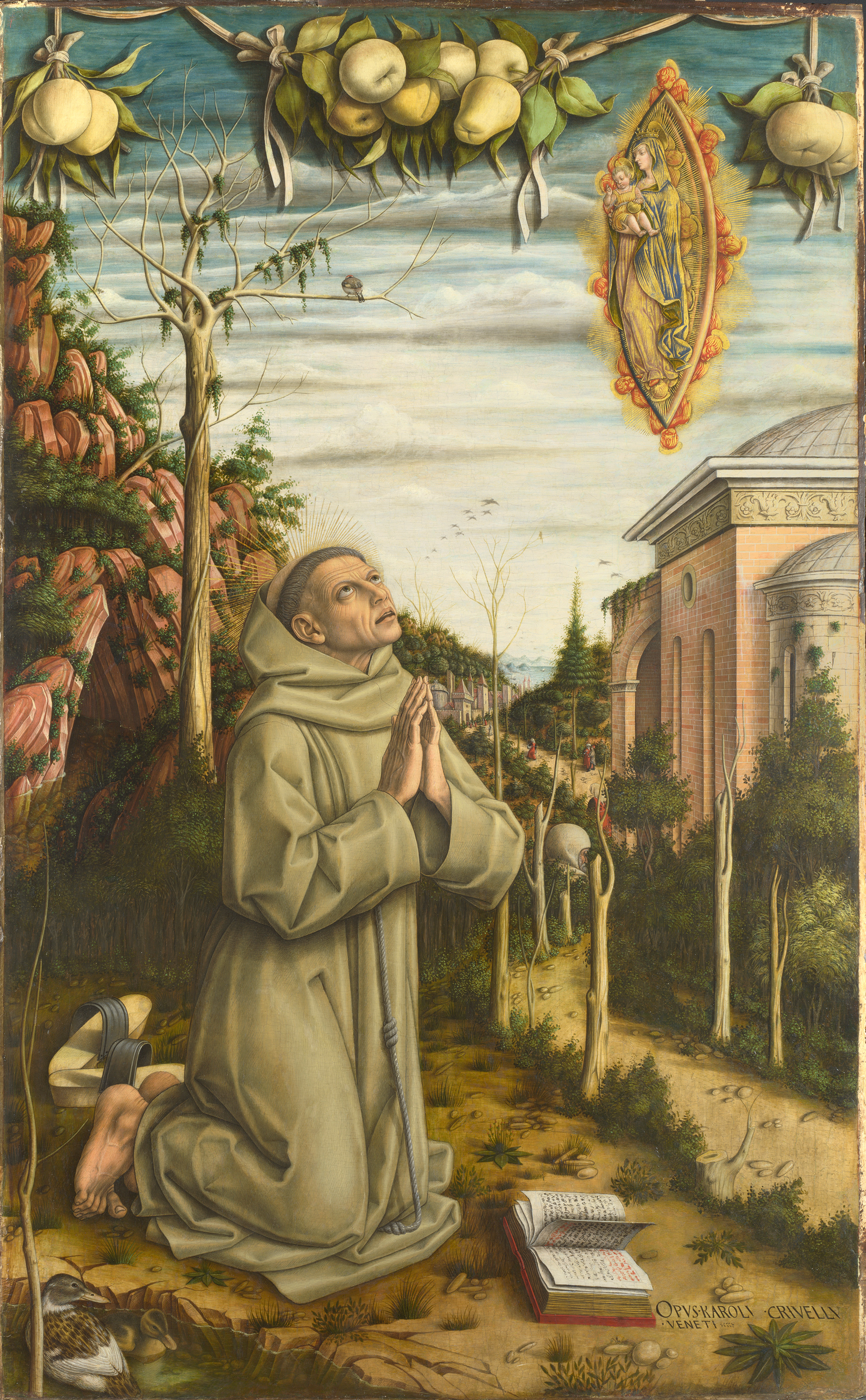 ‘The Vision of the Blessed Gabriele’ (c.1489)