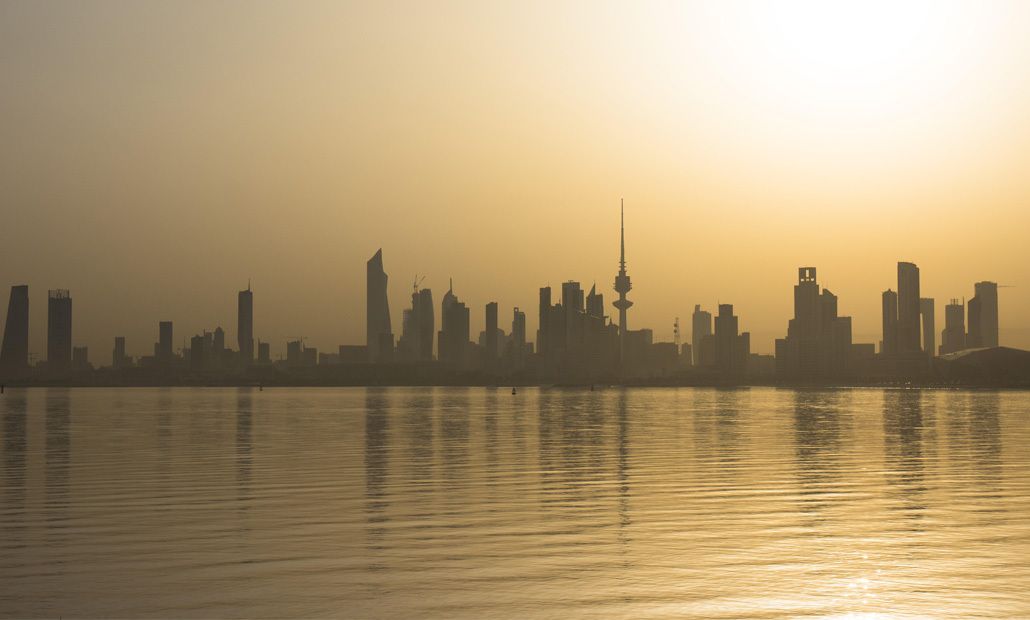 Early morning in Kuwait City, August 2016. Photo © M Afoto / Alamy