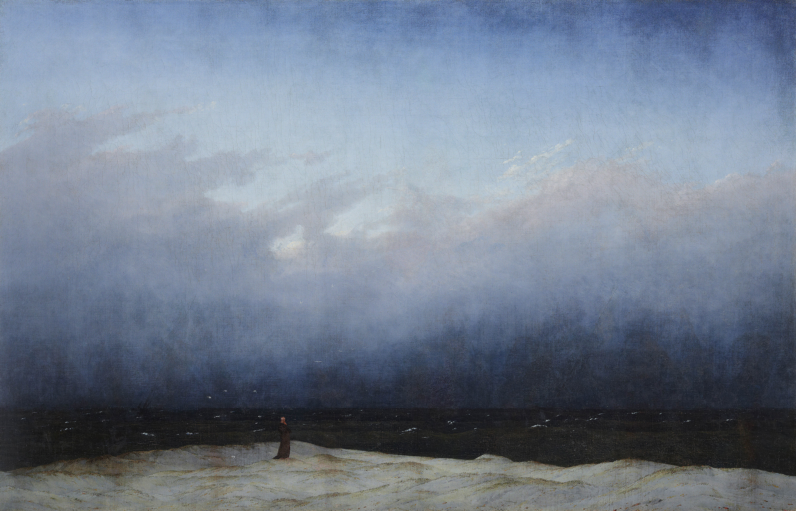 ‘The Monk by the Sea’ (1808-10)