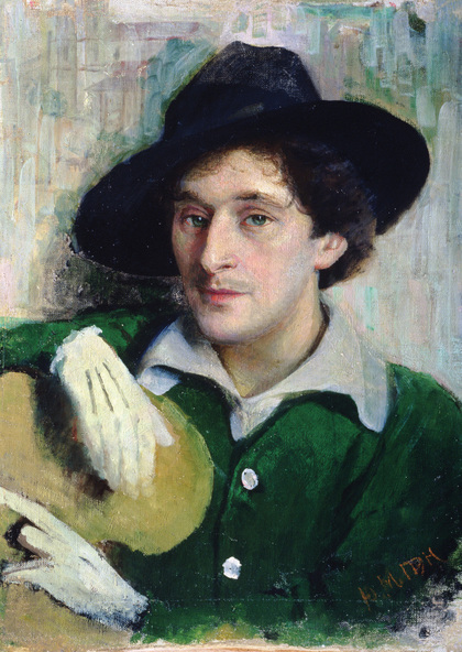 Portrait of Chagall by Yehuda Pen (c.1910)