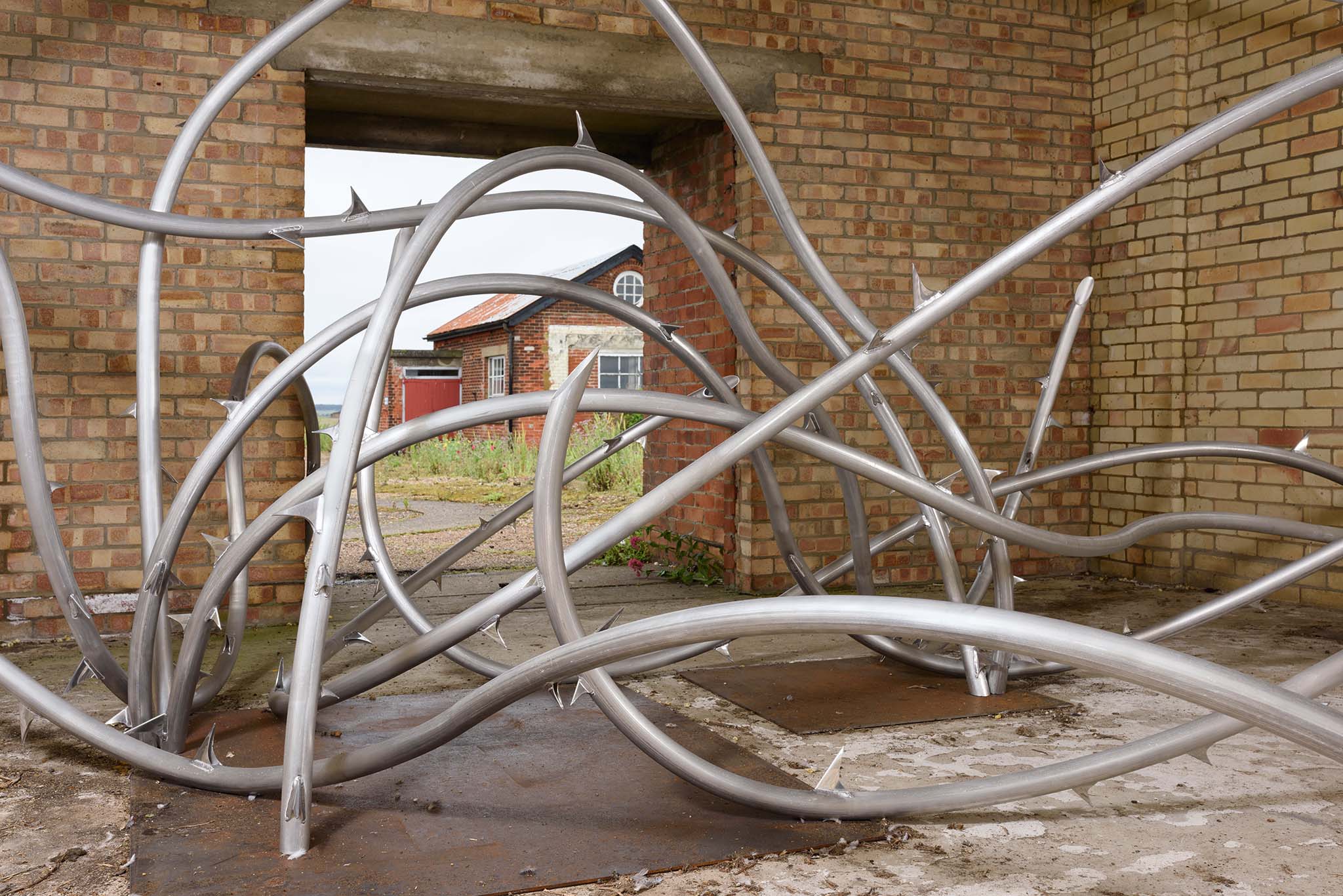 ‘Lethality and Vulnerability’ (2021) by Alice Channer