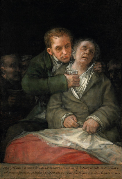 ‘Self-Portrait with Doctor Arrieta’ (1820)
