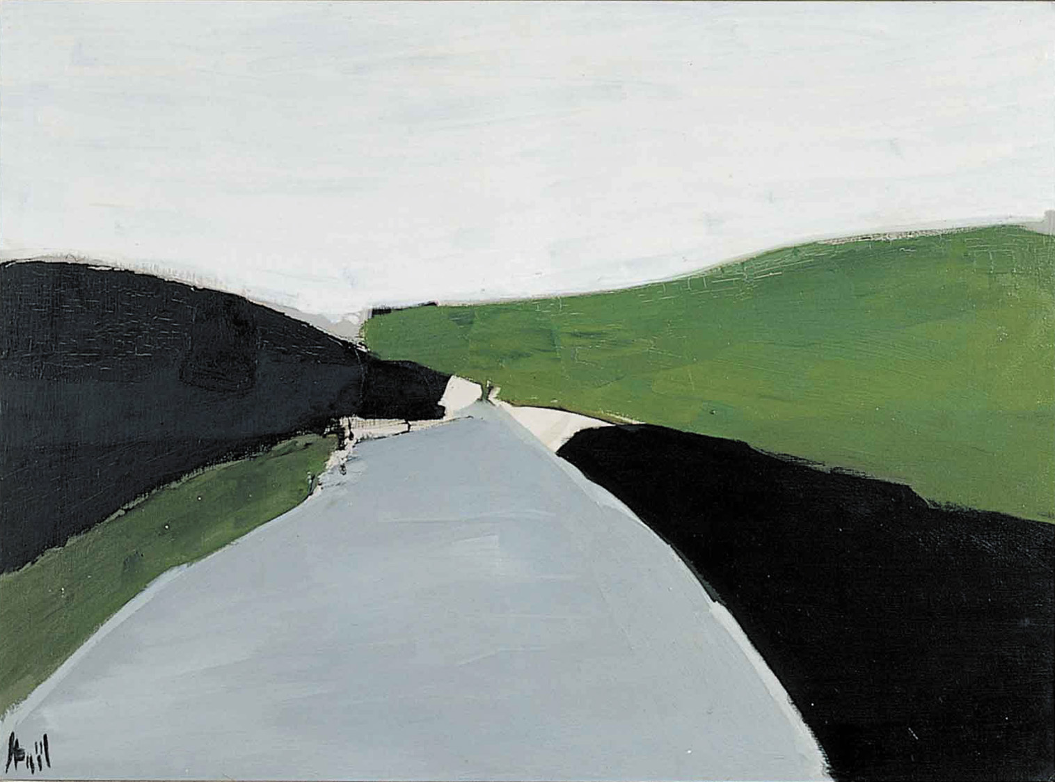 La Route d’Uzès, 1954.