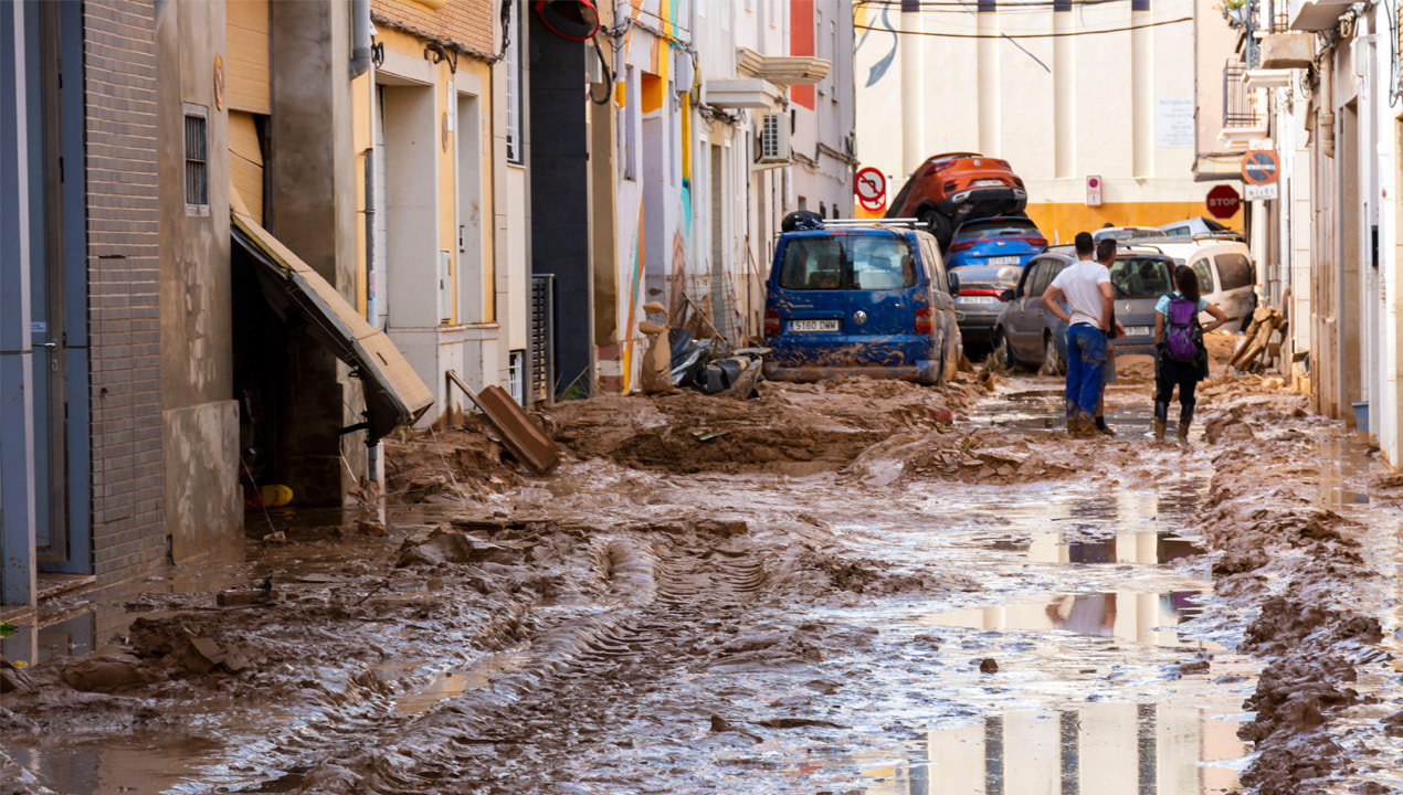 Massanassa, Valencia, Spain, 31 October 2024. Photo © Vicente Sargues / Alamy