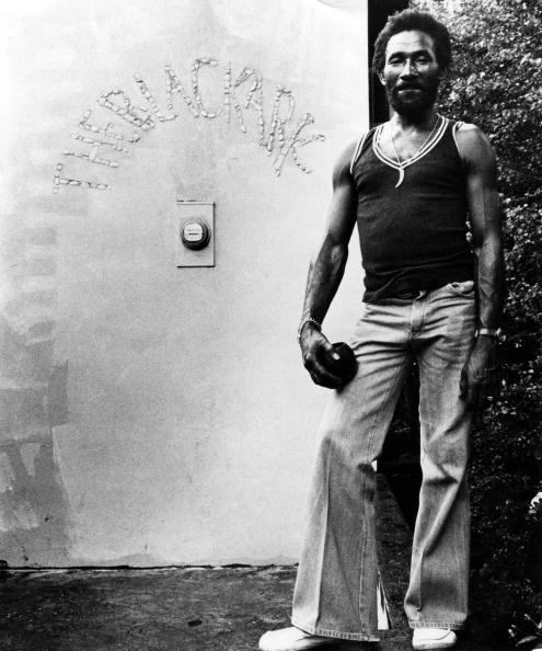 Lee ‘Scratch’ Perry at the Black Ark, his studio in Kingston, Jamaica, in the early 1970s. Photo © Echoes/Redferns