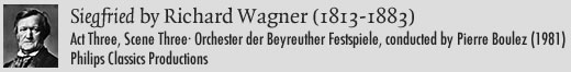 Siegfried by Richard Wagner