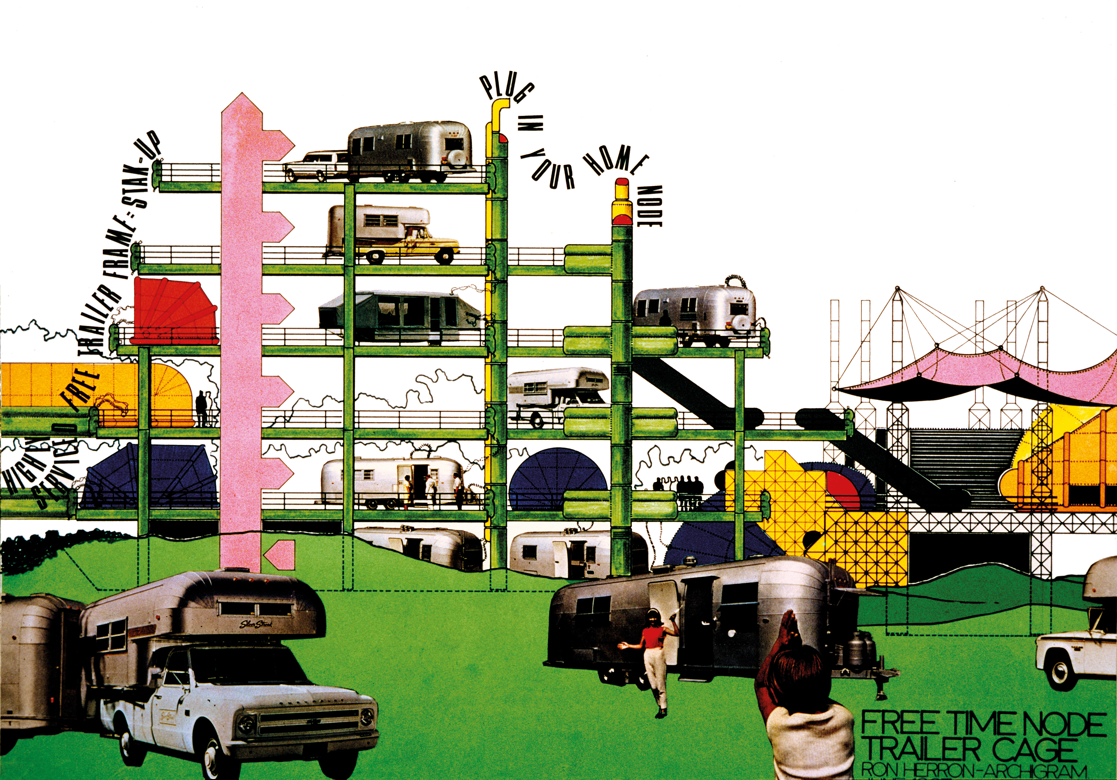 ‘Free Time Node Trailer Cage’ (1966)