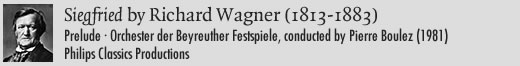 Siegfried by Richard Wagner