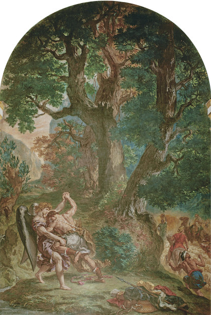 ‘Jacob Wrestling with the Angel’ (1854-61)