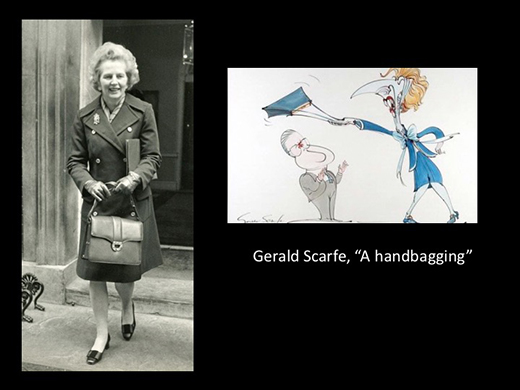 Gerald Scarfe - A Handbagging