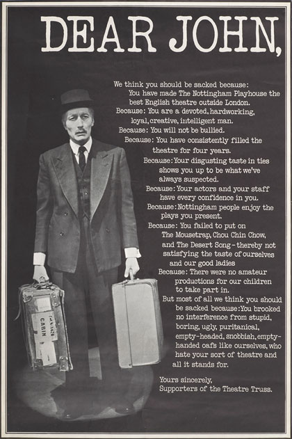 ‘Dear John (We think you should be sacked because)’ (1967)