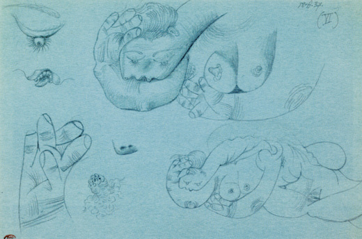 Study for ‘The Studio: The Painter and His Model’