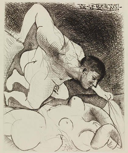 Plate 5 of the Vollard Suite.