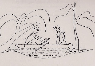Smith’s drawing for ‘The River Deben’