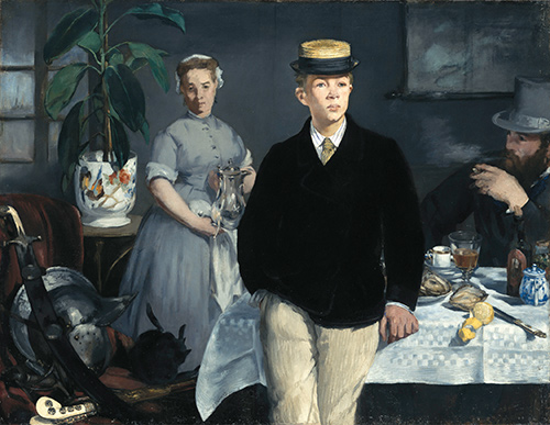 Édouard Manet, ‘The Luncheon’ (1868).