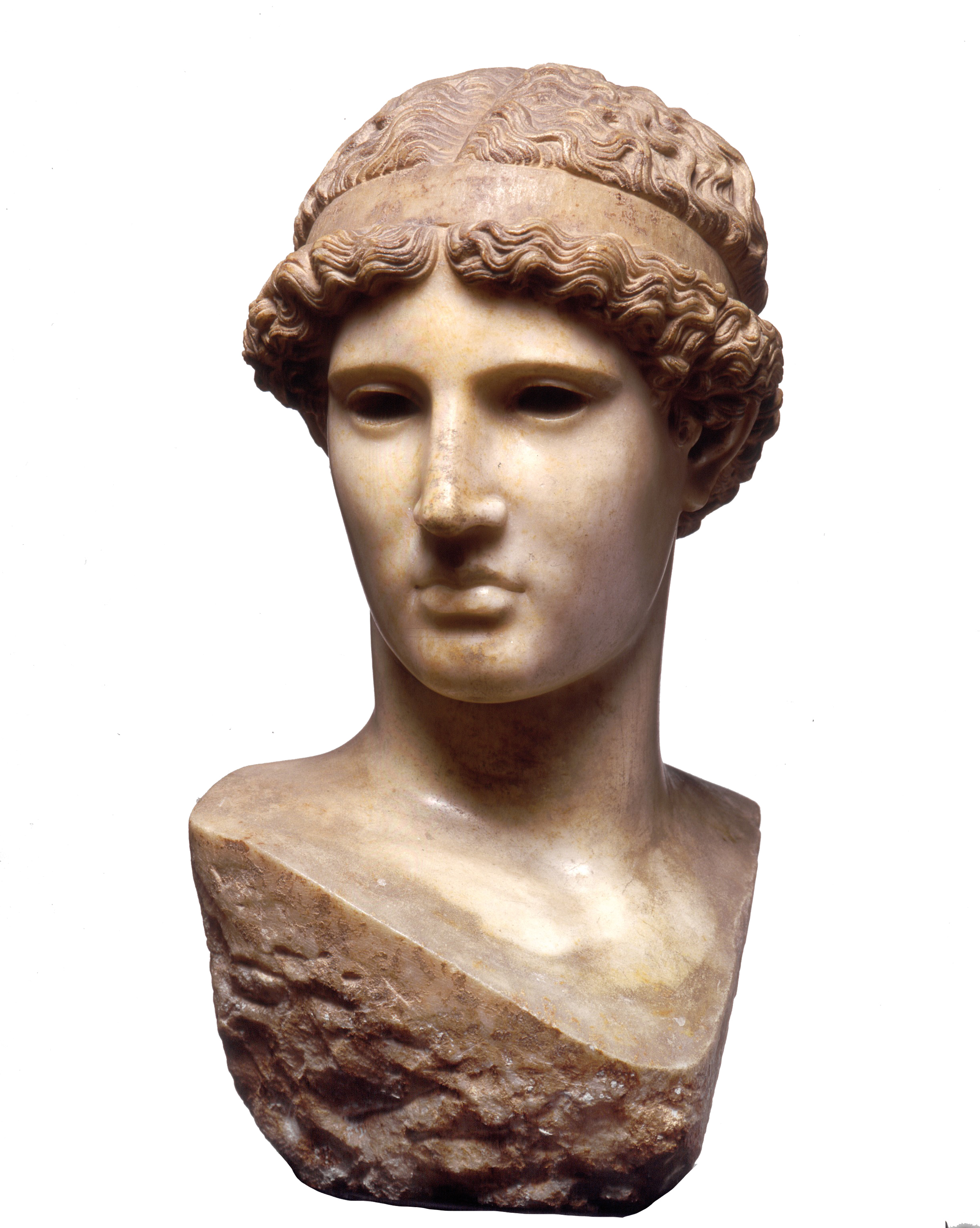 Copy of Phidias’ head of Athena (c.100 BC)