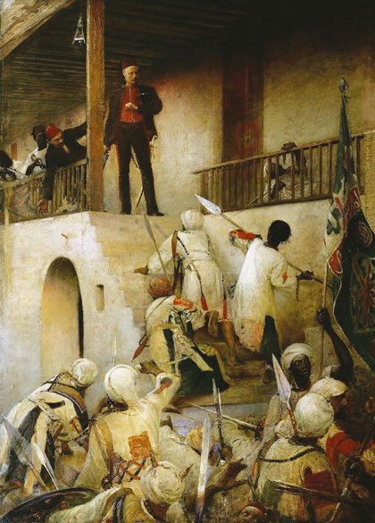 ‘General Gordon’s Last Stand’ by George Joy (1885)