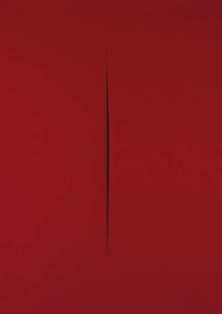 Lucio Fontana, ‘Concetto Spaziale, Attesa’ (£6.7 million).