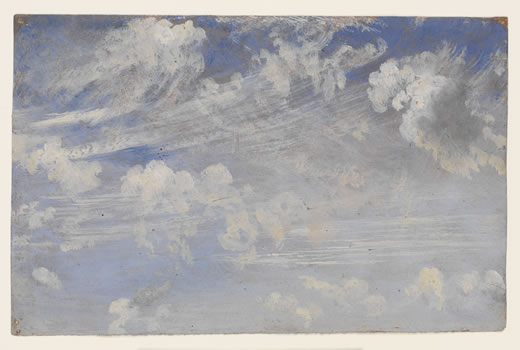‘Study of Cirrus Clouds’ (c.1821).