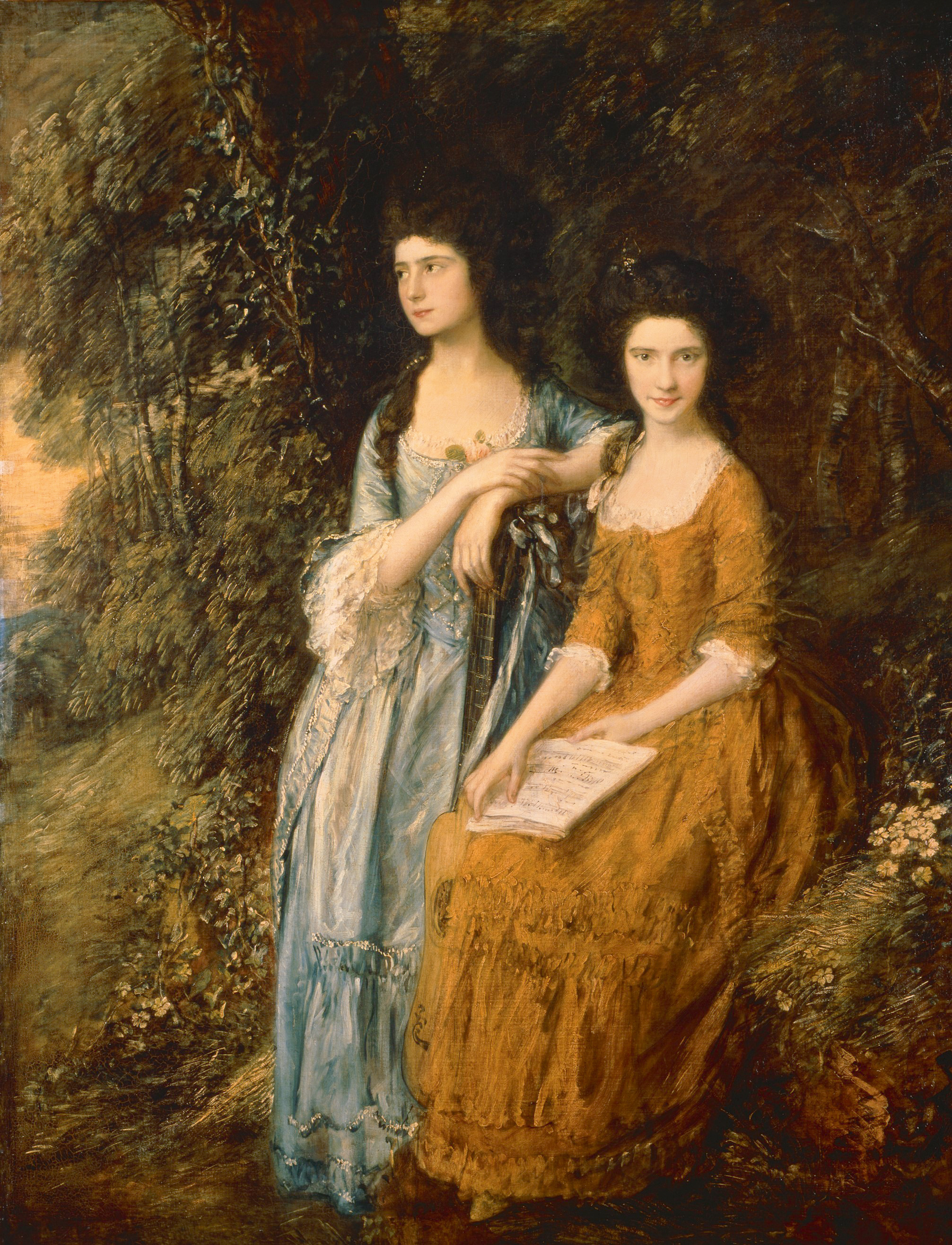 ‘Elizabeth and Mary Linley’ (c. 1772)