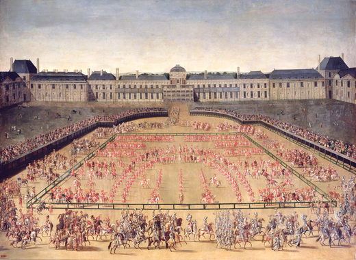 A ‘carrousel’ for Louis XIV, 1662