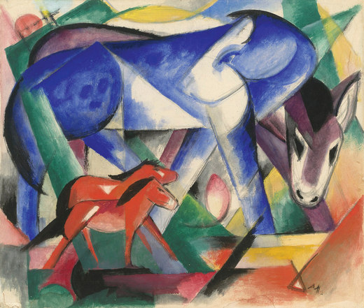 Franz Marc’s ‘The First Animals’ (1913)