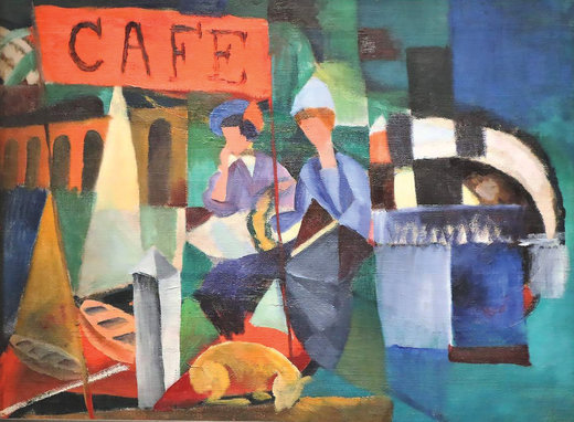 August Macke’s ‘Café by the Lake’ (1913)