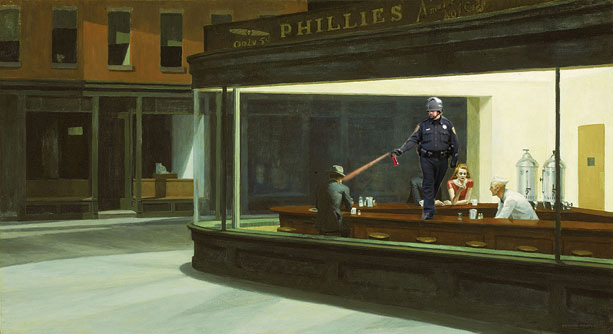 One of the many images uploaded to the Pepper Spraying Cop tumblr