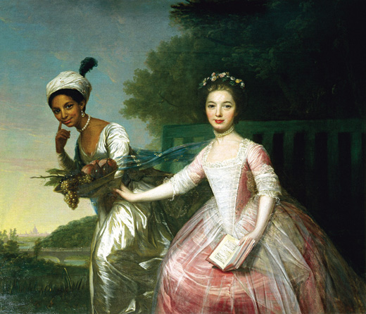 ‘Dido Elizabeth Belle and Lady Elizabeth Murray’ by Johann Zoffany (1779)