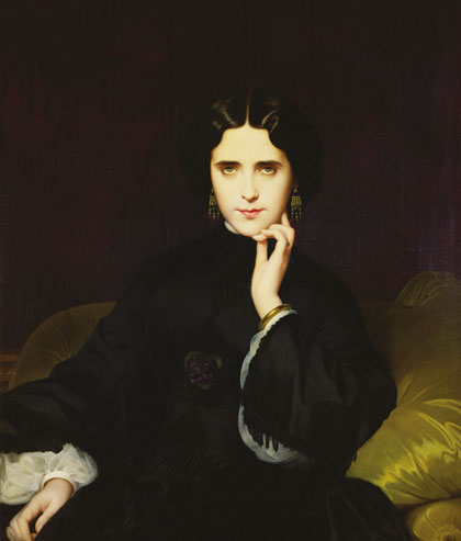 ‘Madame de Loynes’ by Eugène Emmanuel Amaury-Duval (1862)