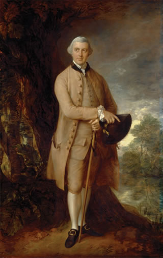 Thomas Gainsborough’s 1772 portrait of William Johnstone.