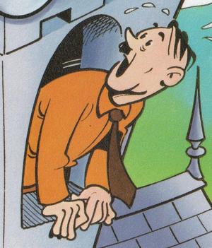 Addie, who featured with his friend Hermy in a strip called ‘The Nasty Nazis’ during the 1940s