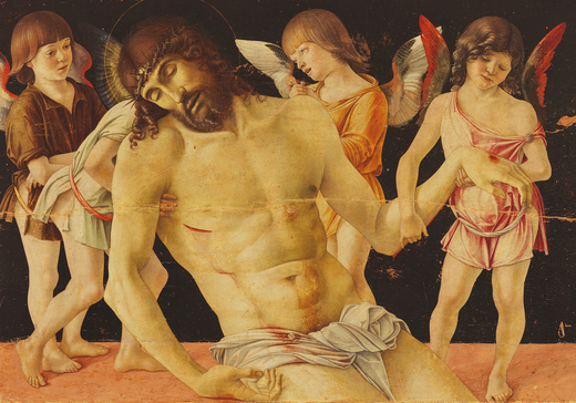 Bellini’s ‘Dead Christ Supported by Four Angels’ (c.1470).