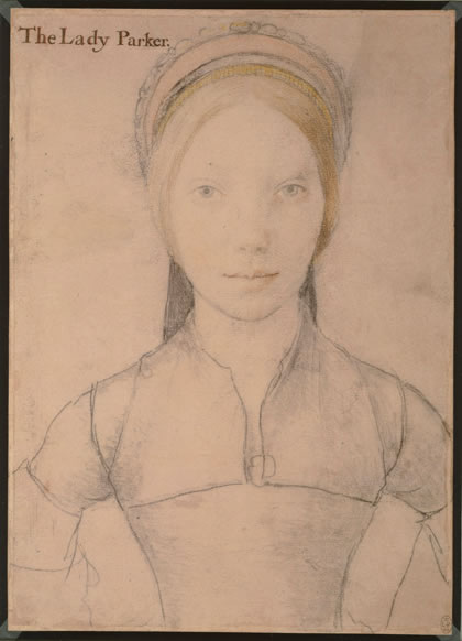 Hans Holbein the Younger, ‘Grace Newport, Lady Parker’ (1540-43)