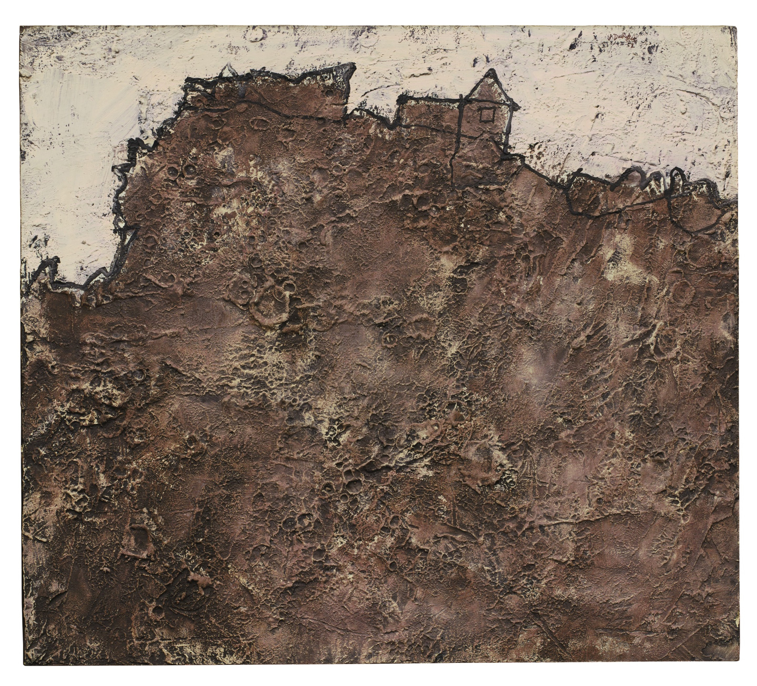 Dubuffet’s ‘Abandoned House’ (1953).