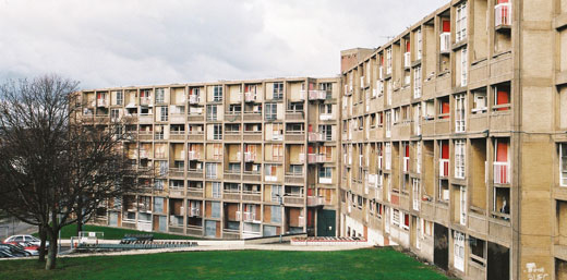 Park Hill Estate in Sheffield, before Urban Splash