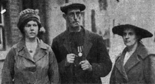 Rose Gooding, Bill Gooding and Ruth Russell.