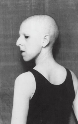 Claude Cahun, self-portrait, c.1920