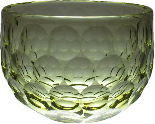 Replica Sasanian faceted glass bowl.