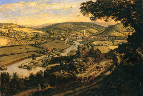 ‘Henley from the Wargrave Road’ by Jan Siberechts (1698).