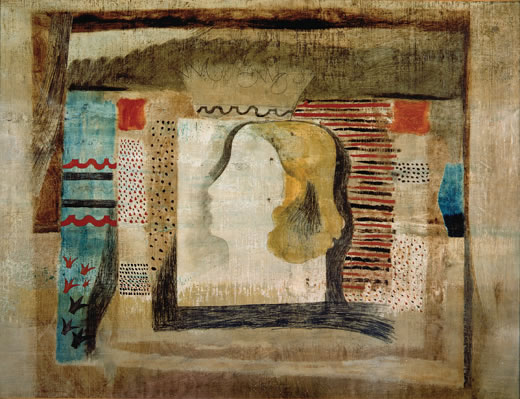 Ben Nicholson, ‘1932 (crowned head – the queen)’
