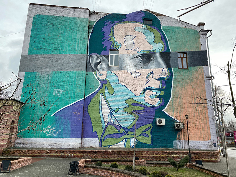 Portrait of Alexander Tsfasman by Olexander Korban