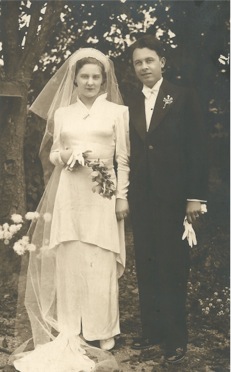 Roxana Badin’s grandparents, 1937