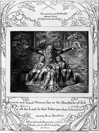 Plate 20 of ‘Illustrations of the Book of Job’ (1825).