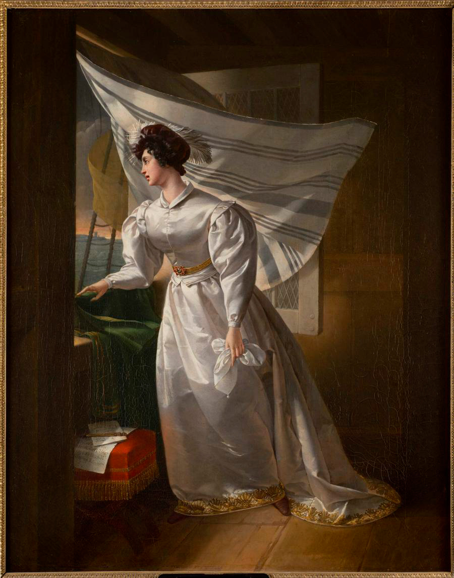 ‘Marie-Caroline, Duchesse de Berry’ by an unknown artist (c.1830).