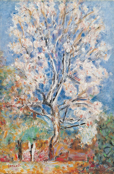 Pierre Bonnard’s ‘Almond Tree in Blossom’ (1947).