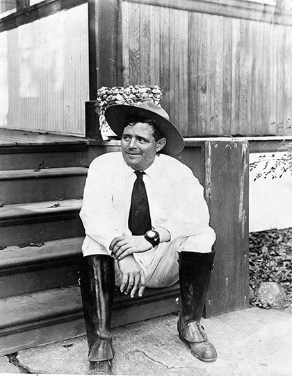 Jack London in 1916