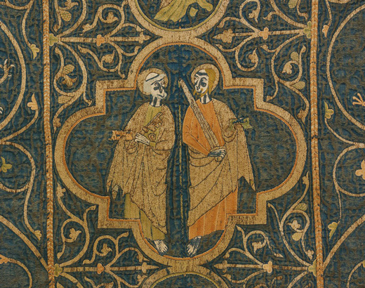 A detail from the Clare chasuble.