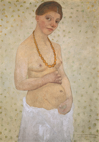 ‘Self-Portrait on Her Sixth Wedding Day’ (1906).